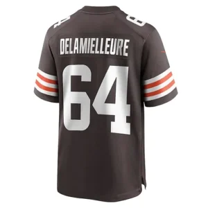 C.Browns #81 Jesse James Brown Game Player Jersey Stitched American Football Jer