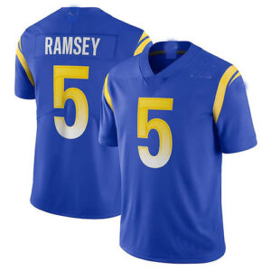 LA.Rams #5 Jalen Ramsey Royal Team Vapor Limited Jersey Stitched American Footba