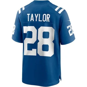 IN.Colts #28 Jonathan Taylor Royal Player Game Jersey Stitched American Football