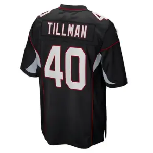 A.Cardinals #40 Pat Tillman Black Retired Player Alternate Game Jersey Stitched