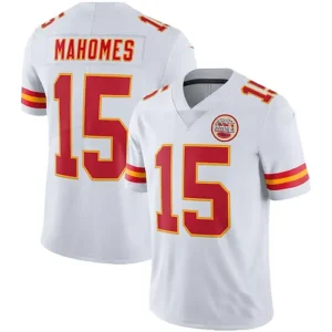 KC.Chiefs #15 Patrick Mahomes White Vapor Limited Jersey Stitched American Footb