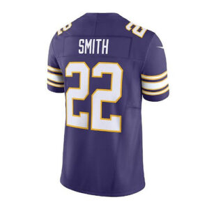 MN.Vikings #22 Harrison Smith Classic Vapor F.U.S.E. Limited Jersey - Purple Sti