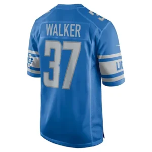 D.Lions #37 Doak Walker Blue Retired Player Jersey Stitched American Football Je