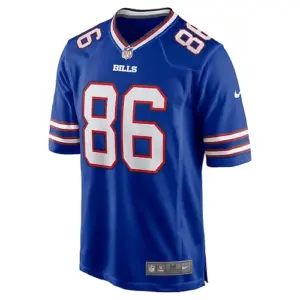 Men's Buffalo_Bills Dalton Kincaid Royal 2023 NFL Draft First Round Pick Game Je