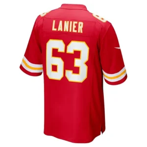 KC.Chiefs #63 Willie Lanier Red Retired Player Jersey Stitched American Football