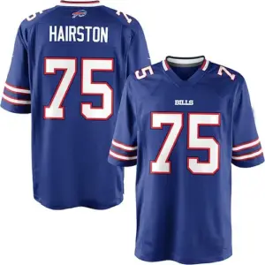 B.Bills #75 Chris Hairston Team Color Game Jersey Stitched American Football Jer