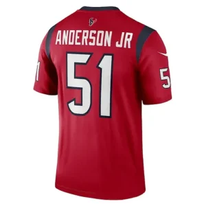 Men's Houston_Texans Will Anderson Jr. Red Legend Jersey