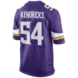 MN.Vikings #54 Eric Kendricks Purple Game Jersey Stitched American Football Jers