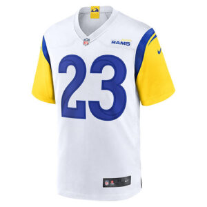 Men's Nike Kyren Williams White Los Angeles Rams Game Jersey