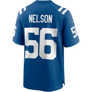 IN.Colts #56 Quenton Nelson Royal Player Game Jersey Stitched American Football