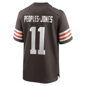 C.Browns #11 Donovan Peoples-Jones Brown Game Jersey Stitched American Football