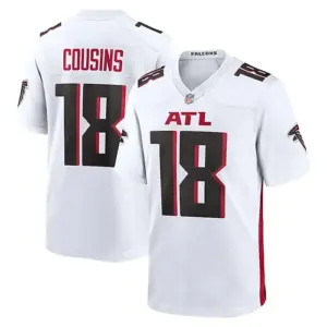 Men's NFL_Jerseys Kirk Cousins 18 Jersey Atlanta_Falcons Football Game Player Je