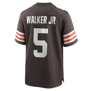 C.Browns #5 Anthony Walker Jr. Brown Player Game Jersey Stitched American Footba