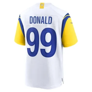 LA.Rams #99 Aaron Donald White Alternate Game Jersey Stitched American Football