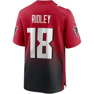 A.Falcons #18 Calvin Ridley Red 2nd Alternate Game Jersey Stitched American Foot