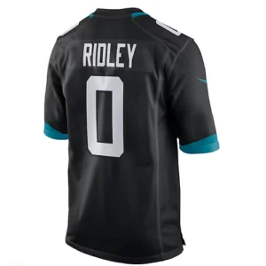 J.Jaguars #0 Calvin Ridley Game Jersey - Black Stitched American Football Jersey