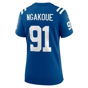 IN.Colts #91 Yannick Ngakoue Royal Player Game Jersey Stitched American Football