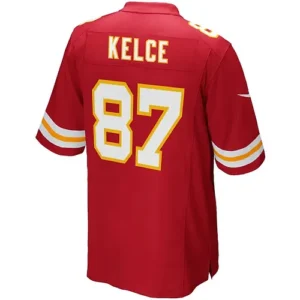 KC.Chiefs #87 Travis Kelce Red Team Game Jersey Stitched American Football Jerse