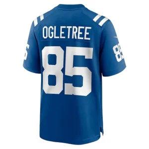 IN.Colts #85 Andrew Ogletree Royal Game Player Jersey Stitched American Football