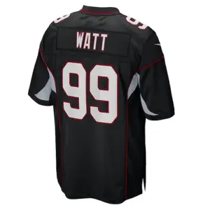 A.Cardinals #99 J.J. Watt Black Player Game Jersey Stitched American Football Je