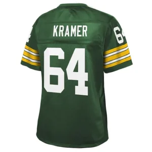 GB.Packers #64 Jerry Kramer Pro Line Green Retired Player Jersey Stitched Americ