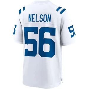 IN.Colts #56 Quenton Nelson White Game Player Jersey Stitched American Football