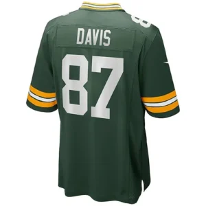 GB.Packers #87 Willie Davis Green Game Retired Player Jersey Stitched American F