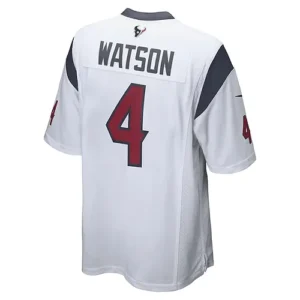 H.Texans #4 Deshaun Watson Color Rush Legend Jersey Navy Stitched American Footb