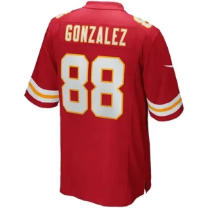 KC.Chiefs #88 Tony Gonzalez Red Game Retired Player Jersey Stitched American Foo