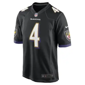 Men's Baltimore_Ravens Derrick Henry Purple Game Player Jersey