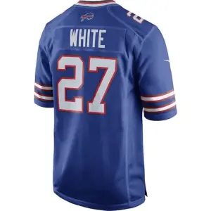 B.Bills #27 Tre'Davious White Royal Game Player Jersey American Stitched Footbal