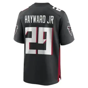 A.Falcons #29 Casey Hayward Black Game Player Jersey Stitched American Football