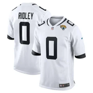 Men's Jacksonville_Jaguars Calvin Ridley White Game Jersey