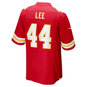 KC.Chiefs #44 Elijah Lee Red Game Player Jersey Stitched American Football Jerse