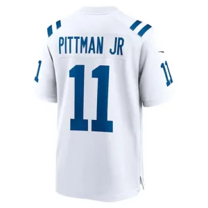 IN.Colts #11 Michael Pittman Jr. White Game Jersey Stitched American Football Je