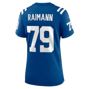 IN.Colts #79 Bernhard Raimann Royal Player Game Jersey Stitched American Footbal