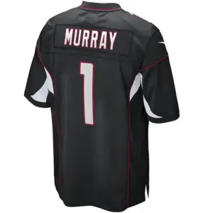 A.Cardinals #1 Kyler Murray Black Alternate Game Jersey Stitched American Footba