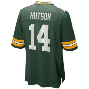 GB.Packers #14 Don Hutson Green Game Retired Player Jersey Stitched American Foo