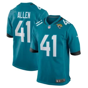 Men's Nike Josh Allen Teal Jacksonville Jaguars Game Jersey