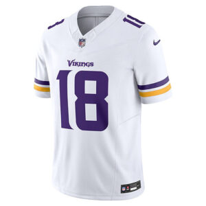 Men's Nike Justin Jefferson White Minnesota Vikings Vapor F.U.S.E. Limited Jerse