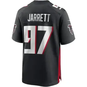 A.Falcons #97 Grady Jarrett Black Game Player Jersey Stitched American Football