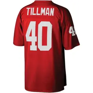 A.Cardinals #40 Pat Tillman Mitchell & Ness Cardinal Legacy Replica Jersey Stitc