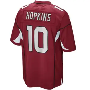 A.Cardinals #10 DeAndre Hopkins Cardinal Player Game Jersey Stitched American Fo