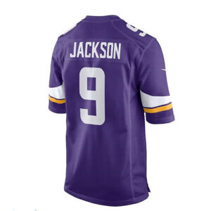 MN.Vikings #9 Trishton Jackson Purple Game Jersey Stitched American Football Jer