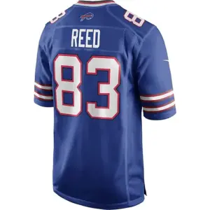 B.Bills #83 Andre Reed Royal Game Retired Player Jersey Stitched American Footba