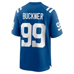 IN.Colts #99 DeForest Buckner Royal Game Jersey Stitched American Football Jerse