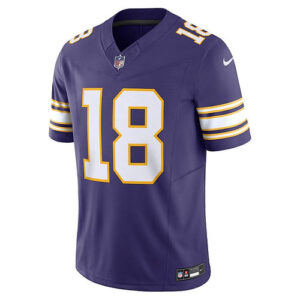 Men's Minnesota_Vikings Justin Jefferson Purple Vapor F.U.S.E. Limited Jersey