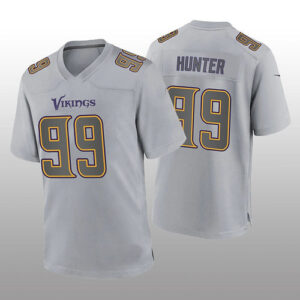 MN.Vikings #99 Danielle Hunter Gray Atmosphere Game Jersey Stitched American Foo