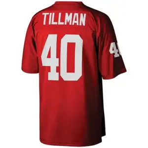 A.Cardinals #40 Pat Tillman Mitchell & Ness Cardinal Big & Tall 2000 Retired Pla