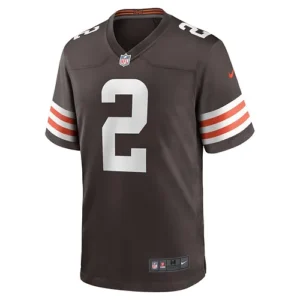 Men's Nike Amari Cooper Brown Cleveland Browns Game Jersey